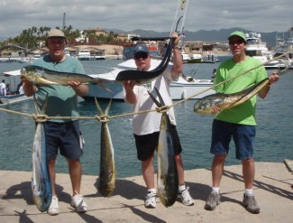 Catching some fish with Carl Fischer