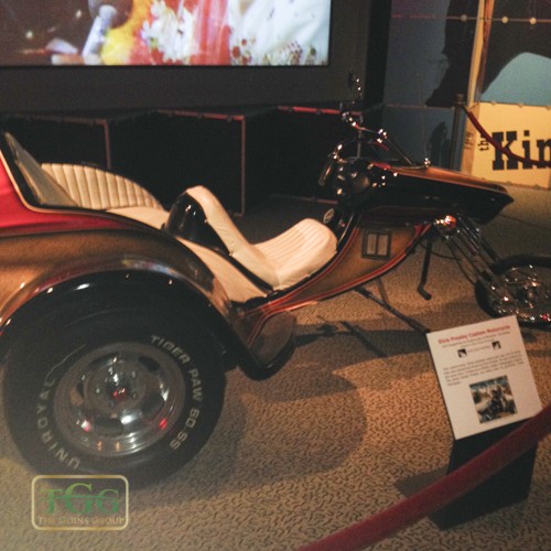 Elvis Presley's custom Harley trike