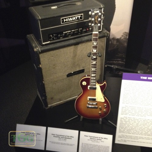 Pete Townshend's LP and HiWatt stack