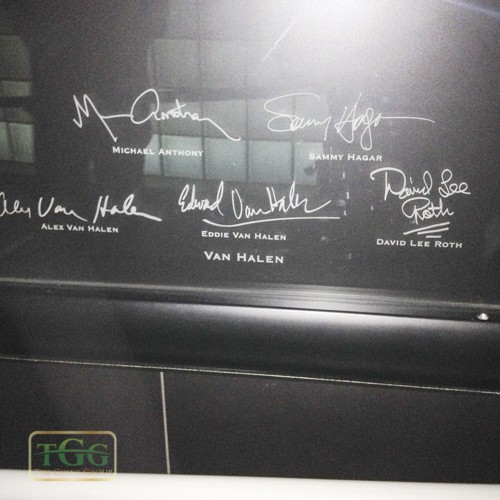 Van Halen signatures
