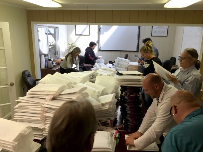 Shipping 1,000+ Copies of HUD Homes Half Off is a Team Affair
